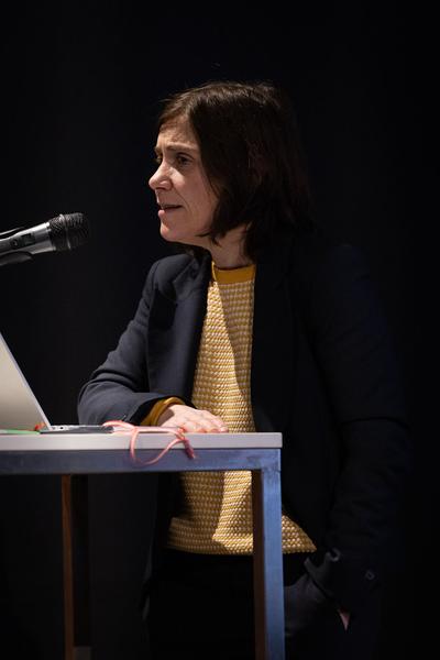 Belvedere 21: Lecture Bénédicte Savoy - Public Program "Das Museum entkolonialisieren" (28.1.2023) Foto: eSeL.at - Lorenz Seidler Foto: eSeL Lorenz Seidler