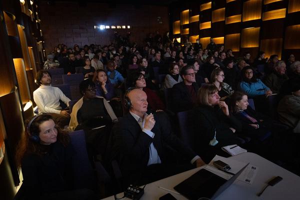 Belvedere 21: Lecture Bénédicte Savoy - Public Program "Das Museum entkolonialisieren" (28.1.2023) Foto: eSeL.at - Lorenz Seidler Foto: eSeL Lorenz Seidler