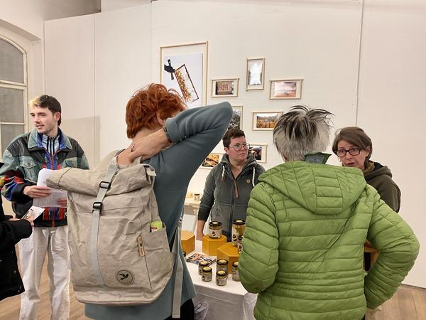 Kunsthalle Exnergasse: Queer Art Spaces Vienna 2023. Vernissage (18.1. - 18.3.2023). Foto: eSeL.at - Jameli Qairli Foto: eSeL.at - Jameli Qairli