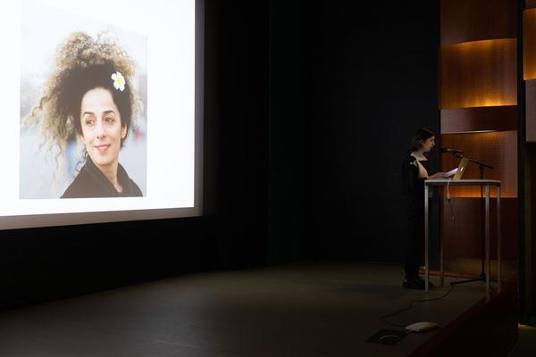 Belvedere 21: Queerfeministische Aktionswoche "Sag, meine Schwester! Sag!" Ein Abend zum Kampf der Frauen im Iran (16.3.2023) Foto: eSeL.at - Lorenz Seidler Foto: eSeL Lorenz Seidler