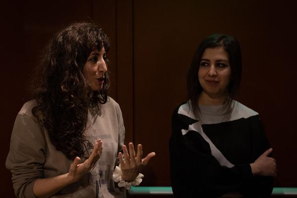 Belvedere 21: Queerfeministische Aktionswoche "Sag, meine Schwester! Sag!" Ein Abend zum Kampf der Frauen im Iran (16.3.2023) Foto: eSeL.at - Lorenz Seidler Foto: eSeL Lorenz Seidler