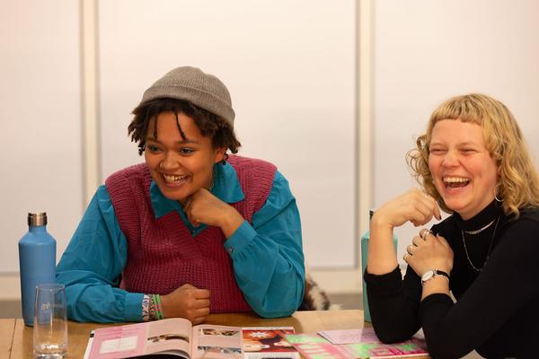 Belvedere 21: Queerfeministische Aktionswoche - Workshop „Feministisches Schreiben“ mit Missy Magazin & Wikimedia Österreich (14.3.2023) Foto (cc nc sa  by): eSeL.at - Lorenz Seidler Foto: eSeL Lorenz Seidler