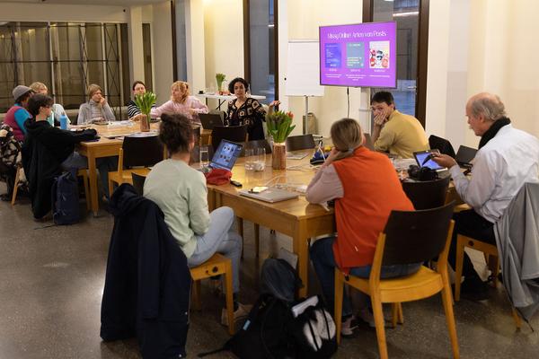Belvedere 21: Queerfeministische Aktionswoche - Workshop „Feministisches Schreiben“ mit Missy Magazin & Wikimedia Österreich (14.3.2023) Foto (cc nc sa  by): eSeL.at - Lorenz Seidler Foto: eSeL Lorenz Seidler