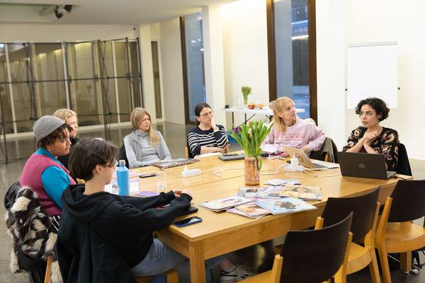 Belvedere 21: Queerfeministische Aktionswoche - Workshop „Feministisches Schreiben“ mit Missy Magazin & Wikimedia Österreich (14.3.2023) Foto (cc nc sa  by): eSeL.at - Lorenz Seidler Foto: eSeL Lorenz Seidler