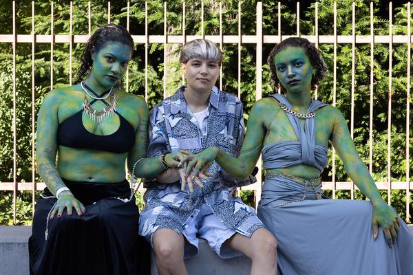 Belvedere 21: Queering the Belvedere: Mirabella Paidamwoyo* Dziruni & Enesi M (29.6.2023) Foto: eSeL.at - Lorenz Seidler Foto: eSeL Lorenz Seidler