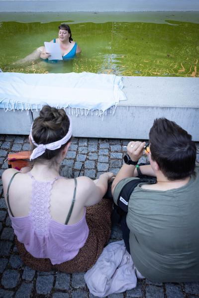 Belvedere 21: Queering the Belvedere: Julischka Stengele (29.6.2023) Foto: eSeL.at - Lorenz Seidler Foto: eSeL Lorenz Seidler