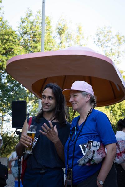 Belvedere 21: Queering the Belvedere: Valentino Skarwan & Andrius Mulokas (29.6.2023) Foto: eSeL.at - Lorenz Seidler Foto: eSeL Lorenz Seidler