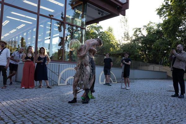 Belvedere 21: Queering the Belvedere: Valentino Skarwan & Andrius Mulokas (29.6.2023) Foto: eSeL.at - Lorenz Seidler Foto: eSeL Lorenz Seidler