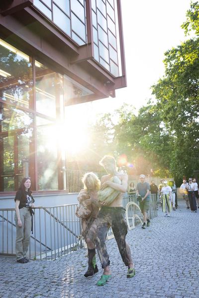 Belvedere 21: Queering the Belvedere: Valentino Skarwan & Andrius Mulokas (29.6.2023) Foto: eSeL.at - Lorenz Seidler Foto: eSeL Lorenz Seidler