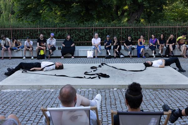 Belvedere 21: Queering the Belvedere: Suchart Wannaset & Karl Michael (29.6.2023) Foto: eSeL.at - Lorenz Seidler Foto: eSeL Lorenz Seidler