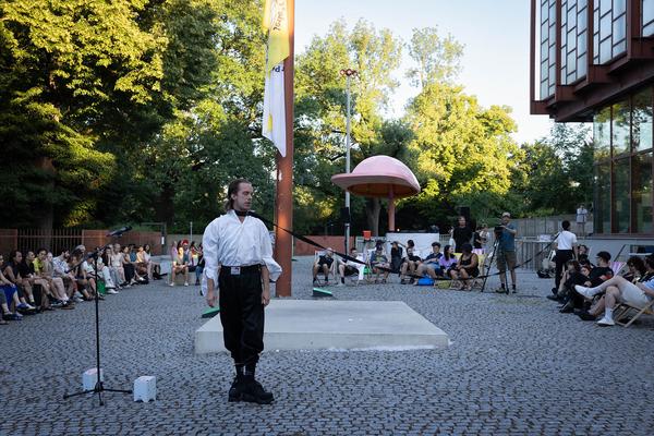 Belvedere 21: Queering the Belvedere: Suchart Wannaset & Karl Michael (29.6.2023) Foto: eSeL.at - Lorenz Seidler Foto: eSeL Lorenz Seidler
