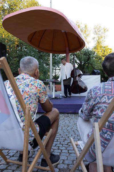 Belvedere 21: Queering the Belvedere: Lukas Gritzner (29.6.2023) Foto: eSeL.at - Lorenz Seidler Foto: eSeL Lorenz Seidler