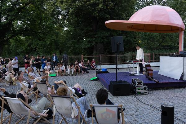 Belvedere 21: Queering the Belvedere: Lukas Gritzner (29.6.2023) Foto: eSeL.at - Lorenz Seidler Foto: eSeL Lorenz Seidler