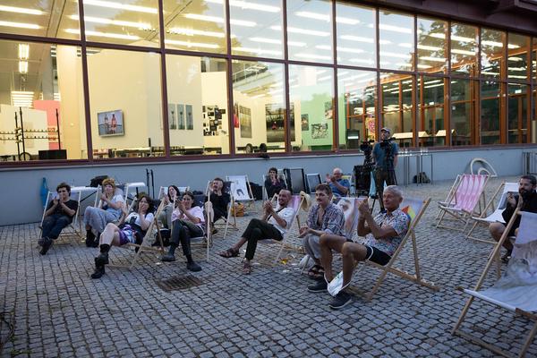 Belvedere 21: Queering the Belvedere: Lukas Gritzner (29.6.2023) Foto: eSeL.at - Lorenz Seidler Foto: eSeL Lorenz Seidler