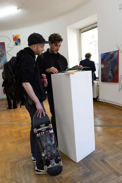 das weisse haus: Jeremias Altmann "Next Chapter" (10.5. - 30.5.2023) Foto: eSeL.at - Lorenz Seidler Foto: eSeL Lorenz Seidler