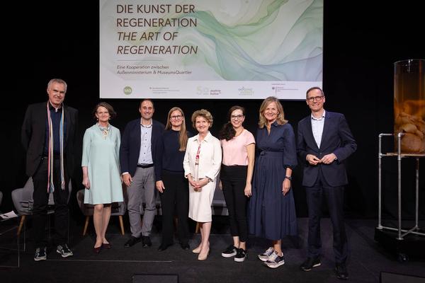 MuseumsQuartier Wien: Roundtable Österreichische Kulturforen @ Salon Zukunftskultur "Die Kunst der Regeneration" (Arena 21, 5.9.2023) Foto: eSeL.at - Lorenz Seidler Foto: eSeL Lorenz Seidler