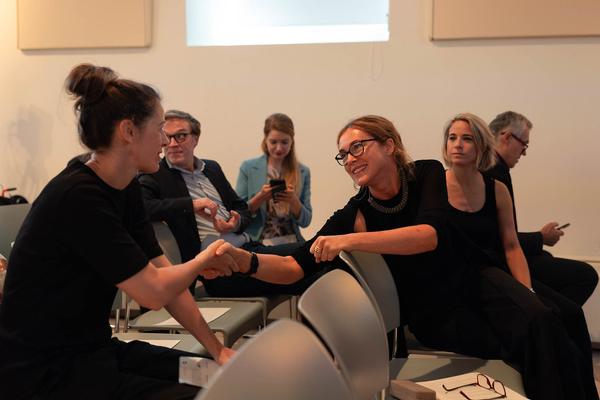 MuseumsQuartier Wien / BMEIA: Salon Zukunftskultur "Die Kunst der Regeneration" (Arena 21, 5.9.2023) Foto: eSeL.at - Lorenz Seidler Foto: eSeL Lorenz Seidler