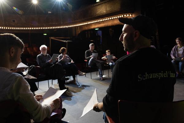Schauspielhaus: Leseprobe Bühnenbeschimpfung @ Tag des Offenen^Hauses (21.10.2023) Foto: eSeL.at - Lorenz Seidler Foto: eSeL Lorenz Seidler