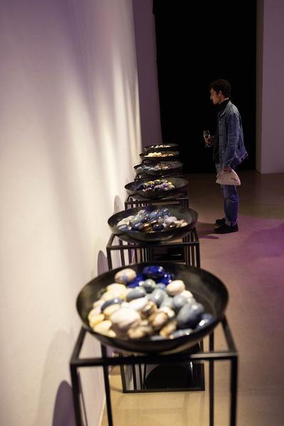 Kunstraum Niederösterreich: Soñ Gweha "Quiet Storm Blowin‘" (5.10.2023 - 2.12.2024) Foto: eSeL.at - Lorenz Seidler Foto: eSeL Lorenz Seidler