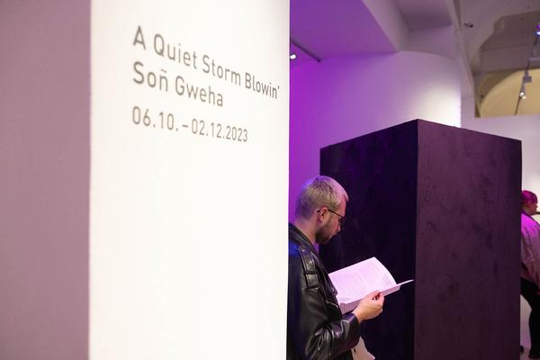 Kunstraum Niederösterreich: Soñ Gweha "Quiet Storm Blowin‘" (5.10.2023 - 2.12.2024) Foto: eSeL.at - Lorenz Seidler Foto: eSeL Lorenz Seidler