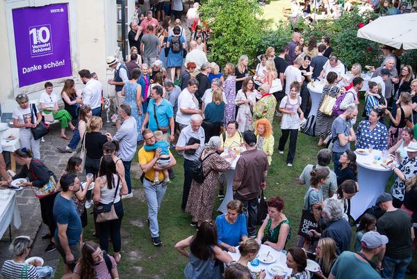 Volkskundemuseum Wien: Sommerfest x 10 Jahre Vermehrt Schönes (4.7.2023) Foto: eSeL.at - Christian Tietge Foto: eSeL.at -  Christian Tietge