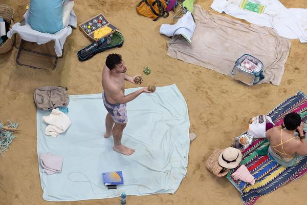 Wiener Festwochen: SUN & SEA - Rugilė Barzdžiukaitė, Vaiva Grainytė, Lina Lapelytė (Atelierhaus / Semperdepot, 19.5. - 23.5.2023) Foto: eSeL.at - Lorenz Seidler Foto: eSeL Lorenz Seidler
