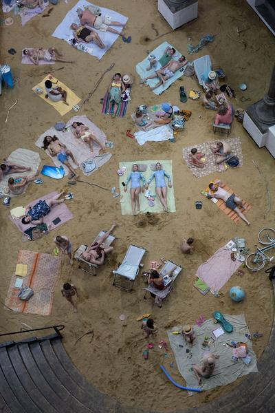 Wiener Festwochen: SUN & SEA - Rugilė Barzdžiukaitė, Vaiva Grainytė, Lina Lapelytė (Atelierhaus / Semperdepot, 19.5. - 23.5.2023) Foto: eSeL.at - Lorenz Seidler Foto: eSeL Lorenz Seidler