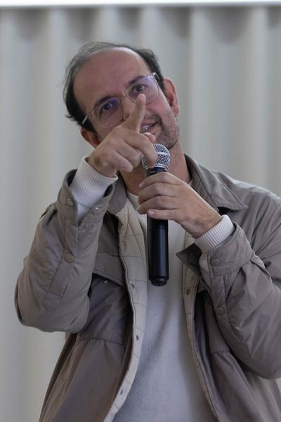 VIENNA ART WEEK 2023: Lecture Tino Sehgal (Universität für angewandte Kunst, 14.11.2023) Foto: eSeL.at - Lorenz Seidler Foto: eSeL Lorenz Seidler
