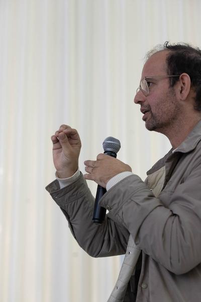 VIENNA ART WEEK 2023: Lecture Tino Sehgal (Universität für angewandte Kunst, 14.11.2023) Foto: eSeL.at - Lorenz Seidler Foto: eSeL Lorenz Seidler
