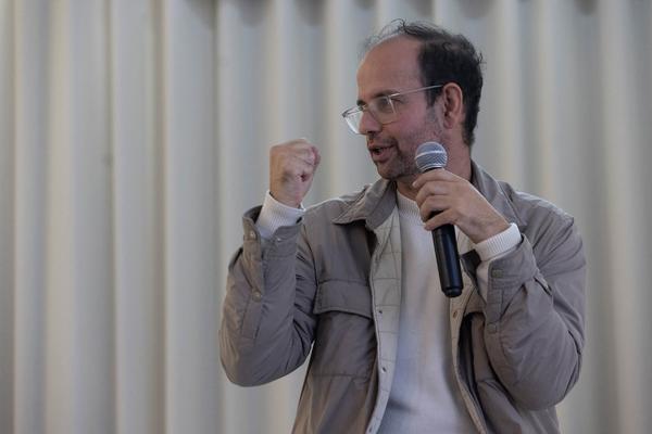 VIENNA ART WEEK 2023: Lecture Tino Sehgal (Universität für angewandte Kunst, 14.11.2023) Foto: eSeL.at - Lorenz Seidler Foto: eSeL Lorenz Seidler