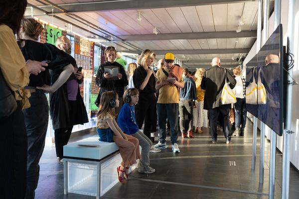Kunsthalle Wien: Unfreezing the Scene. Preis der Kunsthalle Wien 2022 (Eröffnung, 25.5.2023) Foto: eSeL.at - Lorenz Seidler Foto: eSeL Lorenz Seidler