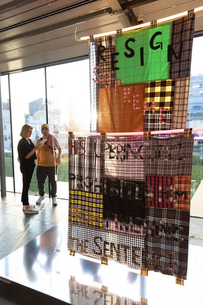 Kunsthalle Wien: Unfreezing the Scene. Preis der Kunsthalle Wien 2022 (Eröffnung, 25.5.2023) Foto: eSeL.at - Lorenz Seidler Foto: eSeL Lorenz Seidler