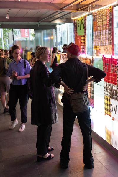 Kunsthalle Wien: Unfreezing the Scene. Preis der Kunsthalle Wien 2022 (Eröffnung, 25.5.2023) Foto: eSeL.at - Lorenz Seidler Foto: eSeL Lorenz Seidler