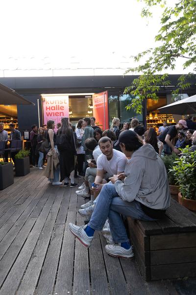 Kunsthalle Wien: Unfreezing the Scene. Preis der Kunsthalle Wien 2022 (Eröffnung, 25.5.2023) Foto: eSeL.at - Lorenz Seidler Foto: eSeL Lorenz Seidler