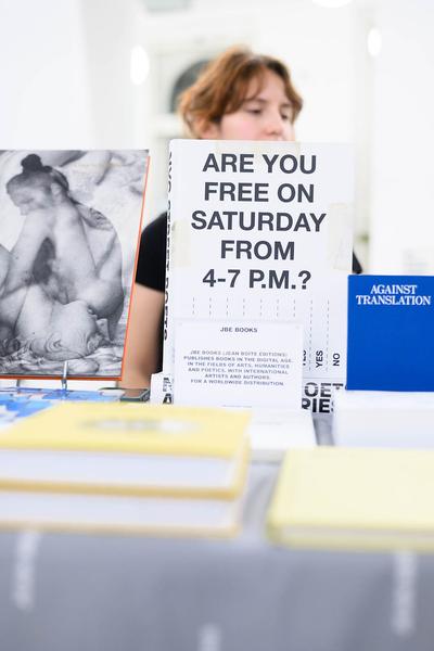 Vienna Art Book Fair #2 : Day 1 (Angewandte- Expositur Vordere Zollamtsstraße, 20.10. - 22.10.2023) Foto: eSeL.at - Joanna Pianka Foto: Joanna Pianka
