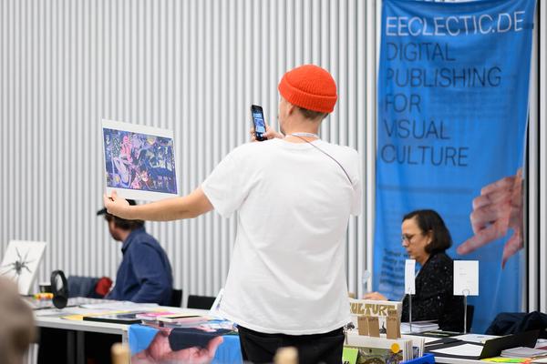 Vienna Art Book Fair #2: Universität für angewandte Kunst - Expositur Vordere Zollamtsstraße (21.10.2023) Foto: eSeL.at - Joanna Pianka Foto: Joanna Pianka