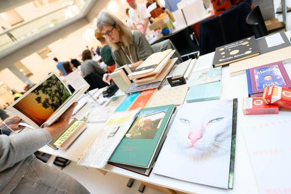 Vienna Art Book Fair #2: Universität für angewandte Kunst - Expositur Vordere Zollamtsstraße (21.10.2023) Foto: eSeL.at - Joanna Pianka Foto: Joanna Pianka