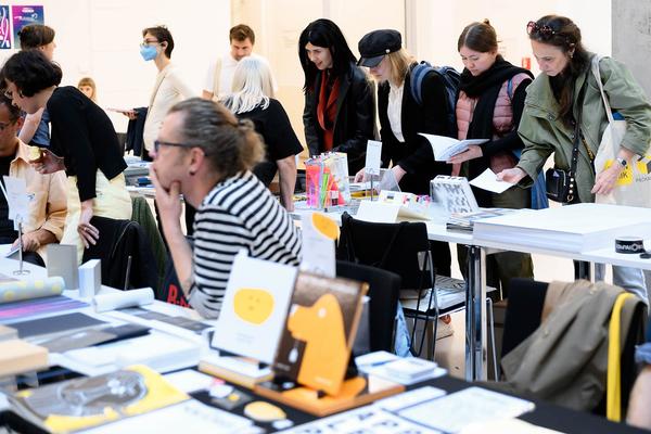 Vienna Art Book Fair #2: Universität für angewandte Kunst - Expositur Vordere Zollamtsstraße (21.10.2023) Foto: eSeL.at - Joanna Pianka Foto: Joanna Pianka