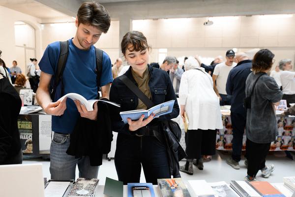 Vienna Art Book Fair #2: Universität für angewandte Kunst - Expositur Vordere Zollamtsstraße (22.10.2023) Foto: eSeL.at - Joanna Pianka Foto: Joanna Pianka