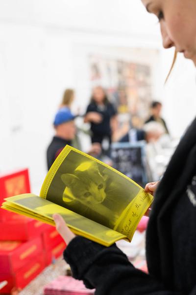Vienna Art Book Fair #2 : Day 1 (Angewandte- Expositur Vordere Zollamtsstraße, 20.10. - 22.10.2023) Foto: eSeL.at - Joanna Pianka Foto: Joanna Pianka