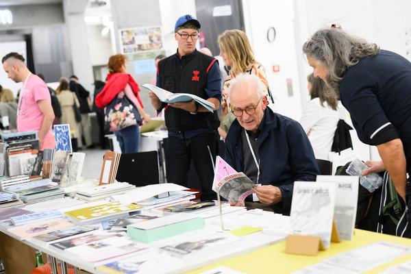 Vienna Art Book Fair #2 : Day 1 (Angewandte- Expositur Vordere Zollamtsstraße, 20.10. - 22.10.2023) Foto: eSeL.at - Joanna Pianka Foto: Joanna Pianka
