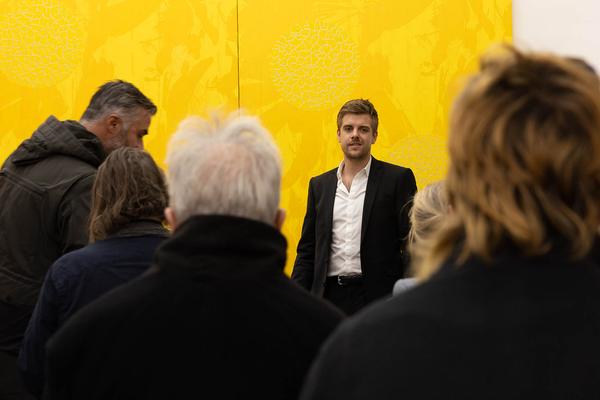 VIENNA ART WEEK 2023 Nitsch Foundation: Artist Talk mit Ekrem Yalcindag & Peter Kogler (11.11.2023) Foto: eSeL.at - Lorenz Seidler Foto: eSeL Lorenz Seidler