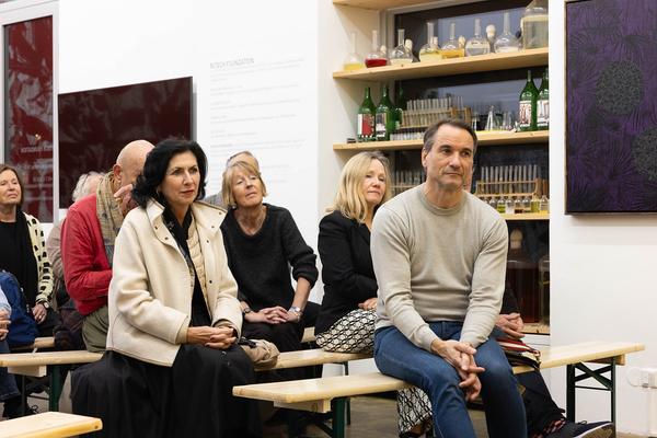 VIENNA ART WEEK 2023 Nitsch Foundation: Artist Talk mit Ekrem Yalcindag & Peter Kogler (11.11.2023) Foto: eSeL.at - Lorenz Seidler Foto: eSeL Lorenz Seidler