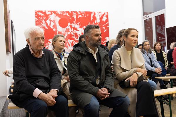 VIENNA ART WEEK 2023 Nitsch Foundation: Artist Talk mit Ekrem Yalcindag & Peter Kogler (11.11.2023) Foto: eSeL.at - Lorenz Seidler Foto: eSeL Lorenz Seidler