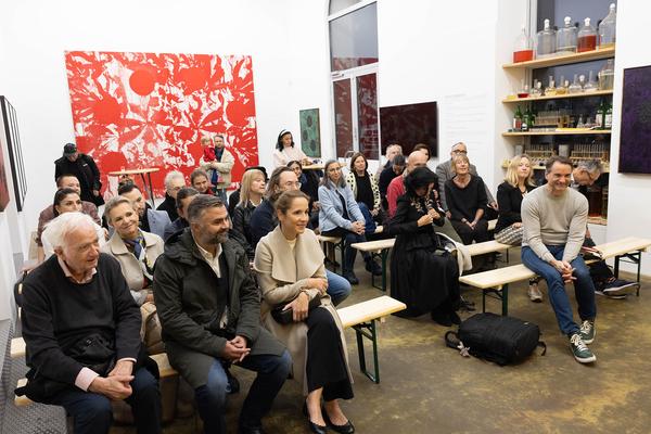 VIENNA ART WEEK 2023 Nitsch Foundation: Artist Talk mit Ekrem Yalcindag & Peter Kogler (11.11.2023) Foto: eSeL.at - Lorenz Seidler Foto: eSeL Lorenz Seidler