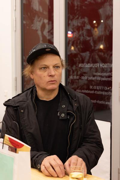VIENNA ART WEEK 2023 Nitsch Foundation: Artist Talk mit Ekrem Yalcindag & Peter Kogler (11.11.2023) Foto: eSeL.at - Lorenz Seidler Foto: eSeL Lorenz Seidler