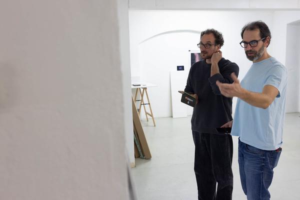 VIENNA ART WEEK 2023 Open Studio Days: Georg Eckmayr (11.11. & 12.11.2023) Foto: eSeL.at - Lorenz Seidler Foto: eSeL Lorenz Seidler