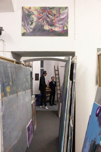 VIENNA ART WEEK 2023 Open Studio Days: Ronald Kodritsch (11.11. & 12.11.2023) Foto: eSeL.at - Lorenz Seidler Foto: eSeL Lorenz Seidler