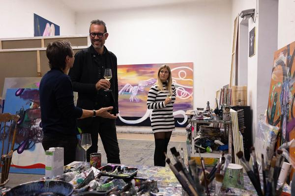 VIENNA ART WEEK 2023 Open Studio Days: Ronald Kodritsch (11.11. & 12.11.2023) Foto: eSeL.at - Lorenz Seidler Foto: eSeL Lorenz Seidler
