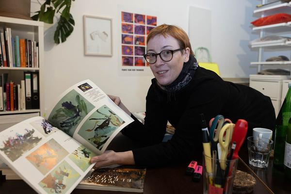 VIENNA ART WEEK 2023 Open Studio Days: Lena Lieselotte Schuster (11.11. & 12.11.2023) Foto: eSeL.at - Lorenz Seidler Foto: eSeL Lorenz Seidler
